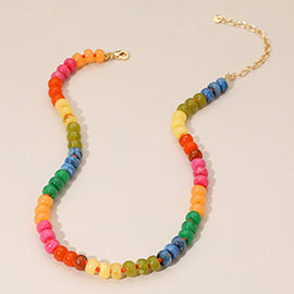 Colorful Beaded Necklace