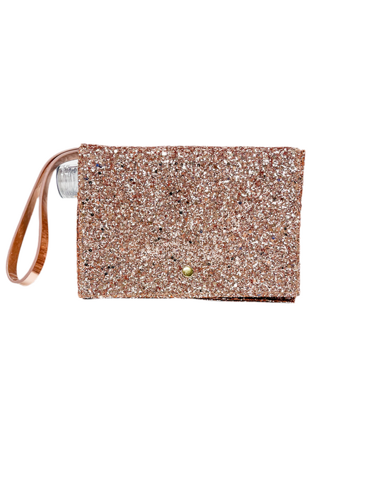 Drinkable shimmer clutch