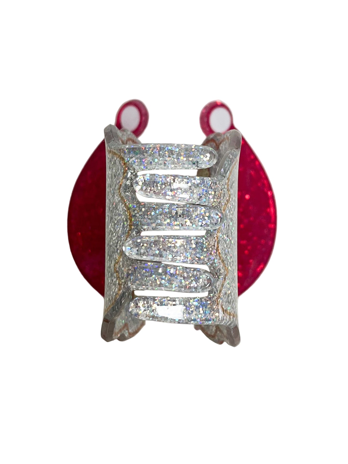 Ho Ho Ho sparkly hair clip
