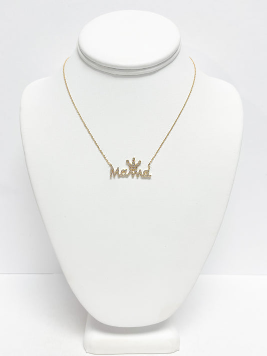 Crystal Mama Necklace