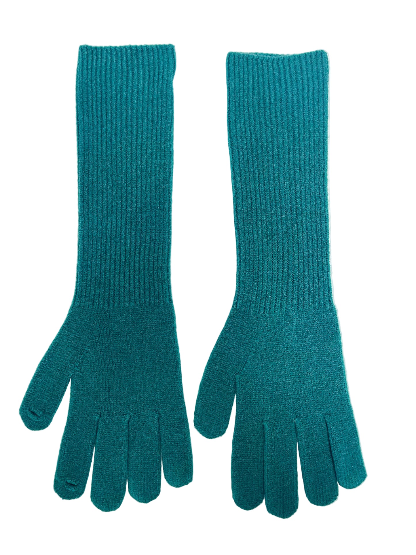 Teal Gloves