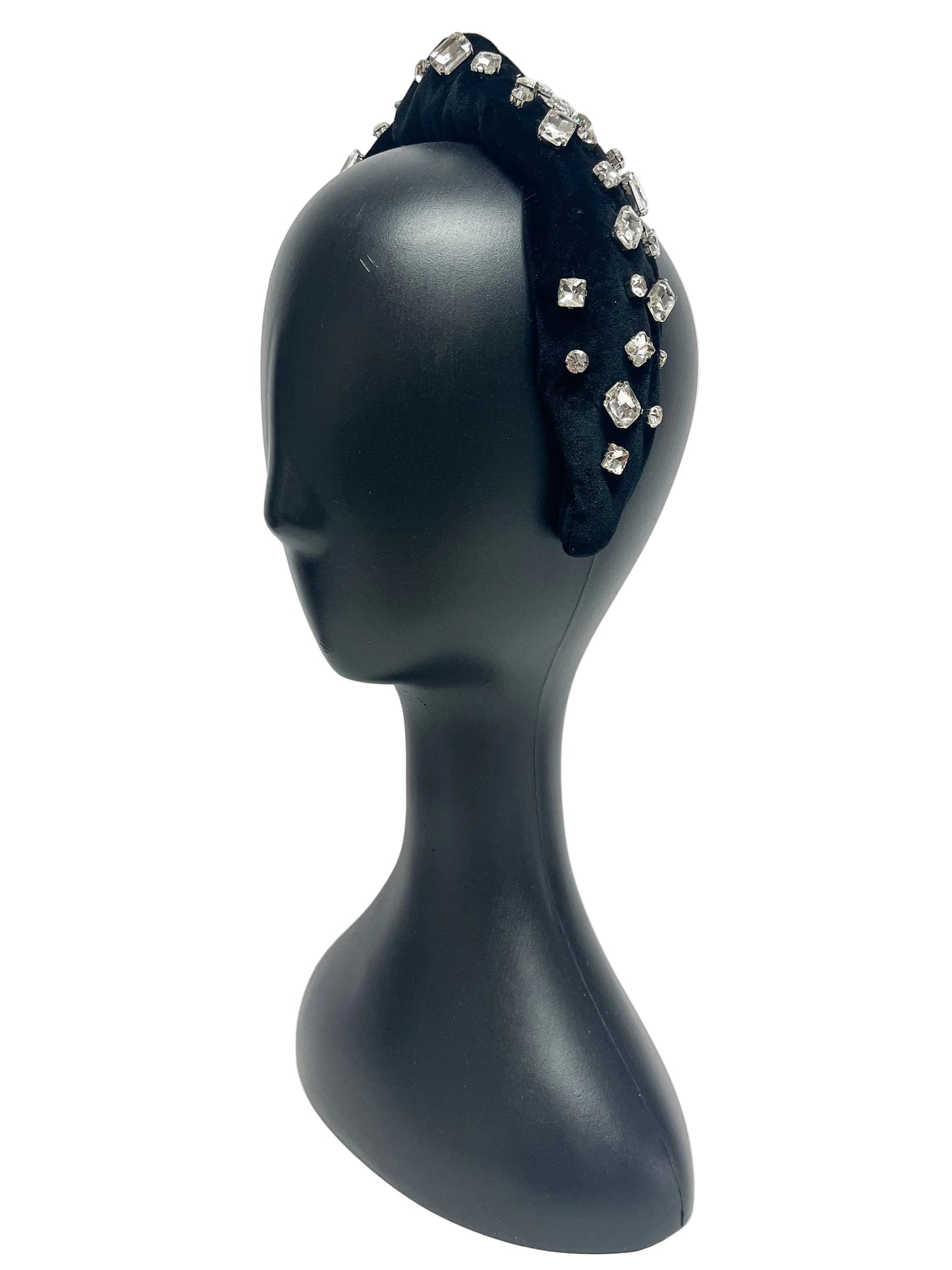 Black bedazzled headband
