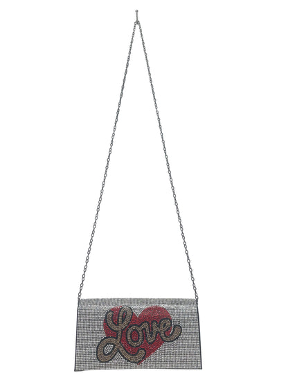 Love crystal crossbody