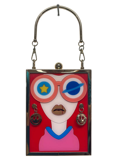 Cosmic rectangle crossbody