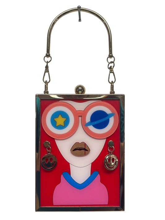 Cosmic rectangle crossbody