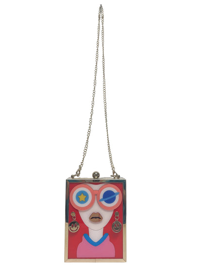 Cosmic rectangle crossbody
