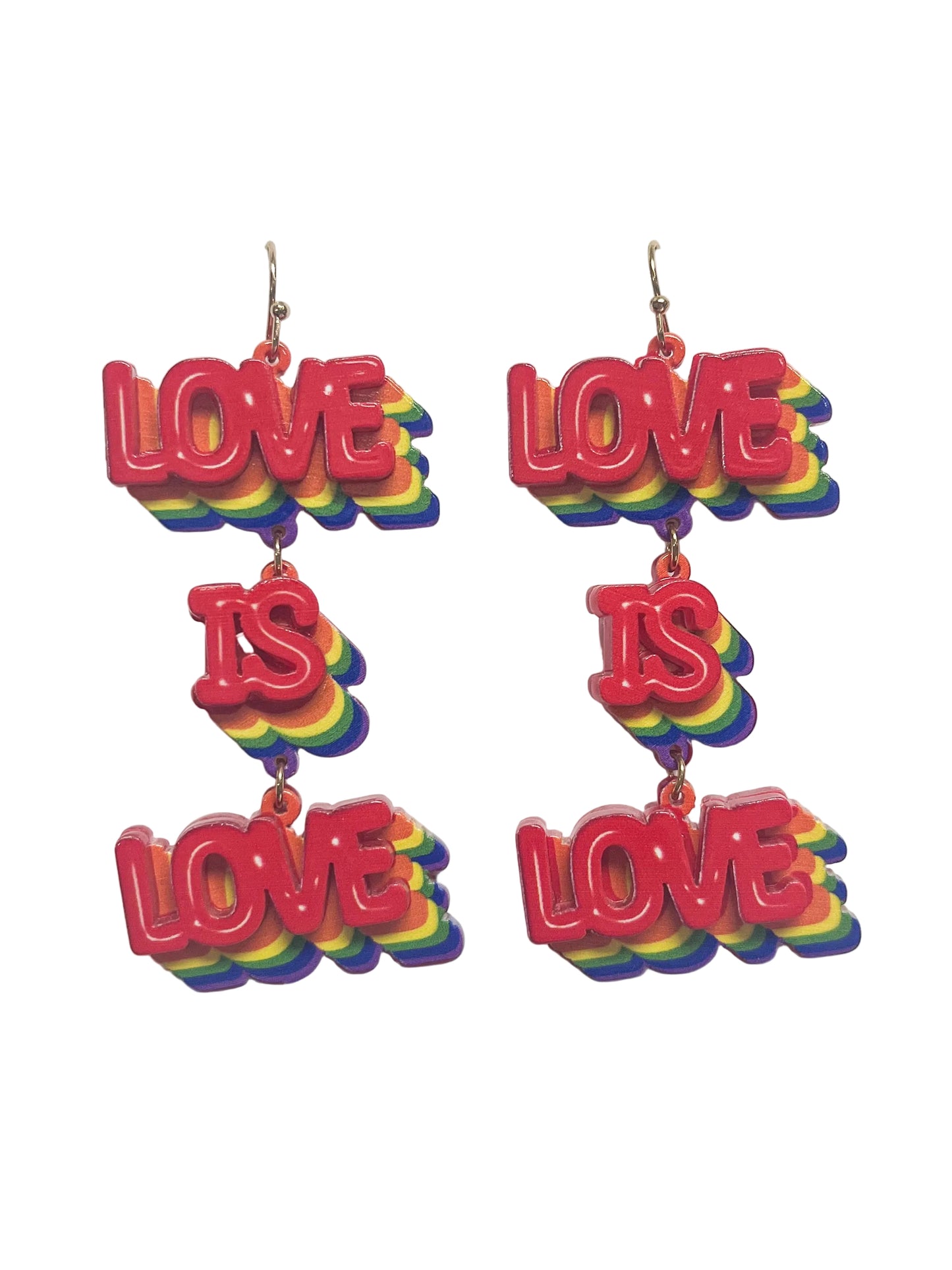 Love is love earrings