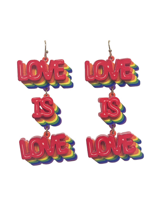 Love is love earrings