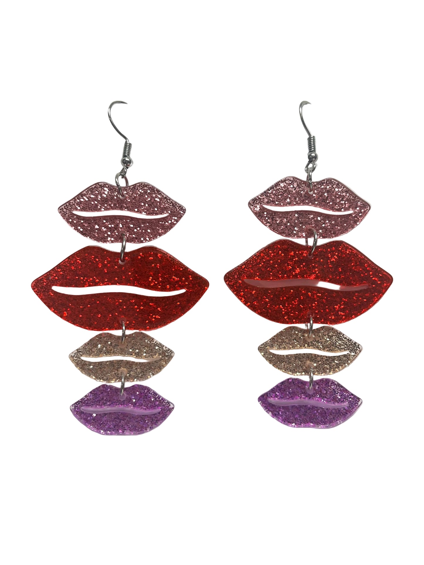 Sparkle smooches earrings