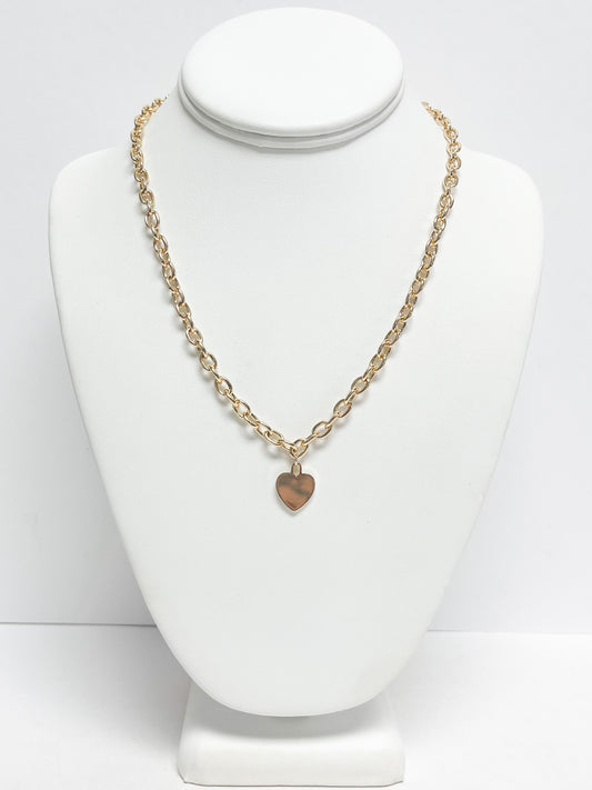 Small Heart Pendant Necklace