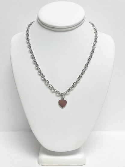 Small Heart Pendant Necklace
