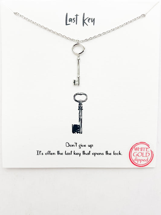 Last key necklace