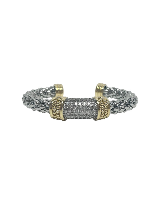 Men's crystal cuff bracelet