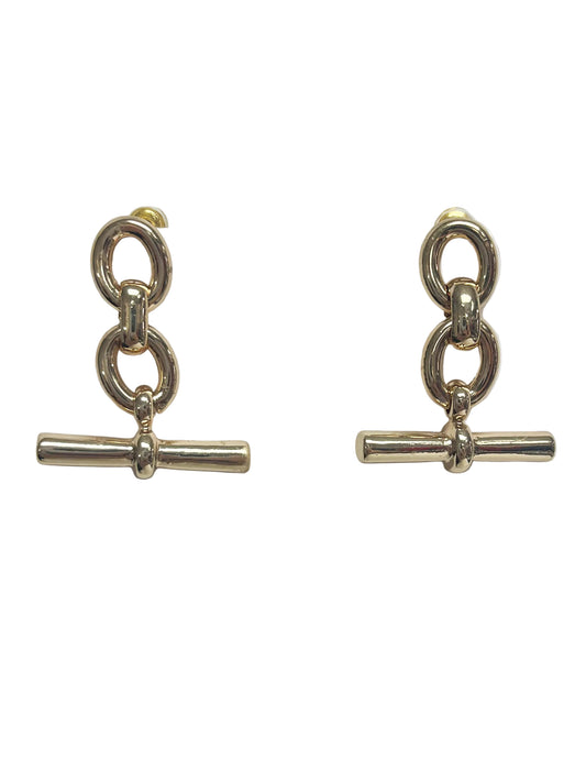 Crossbar Chainlink earrings