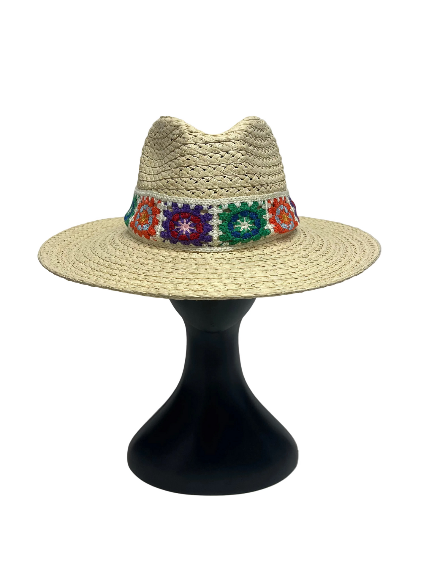 Crotchet banded hat