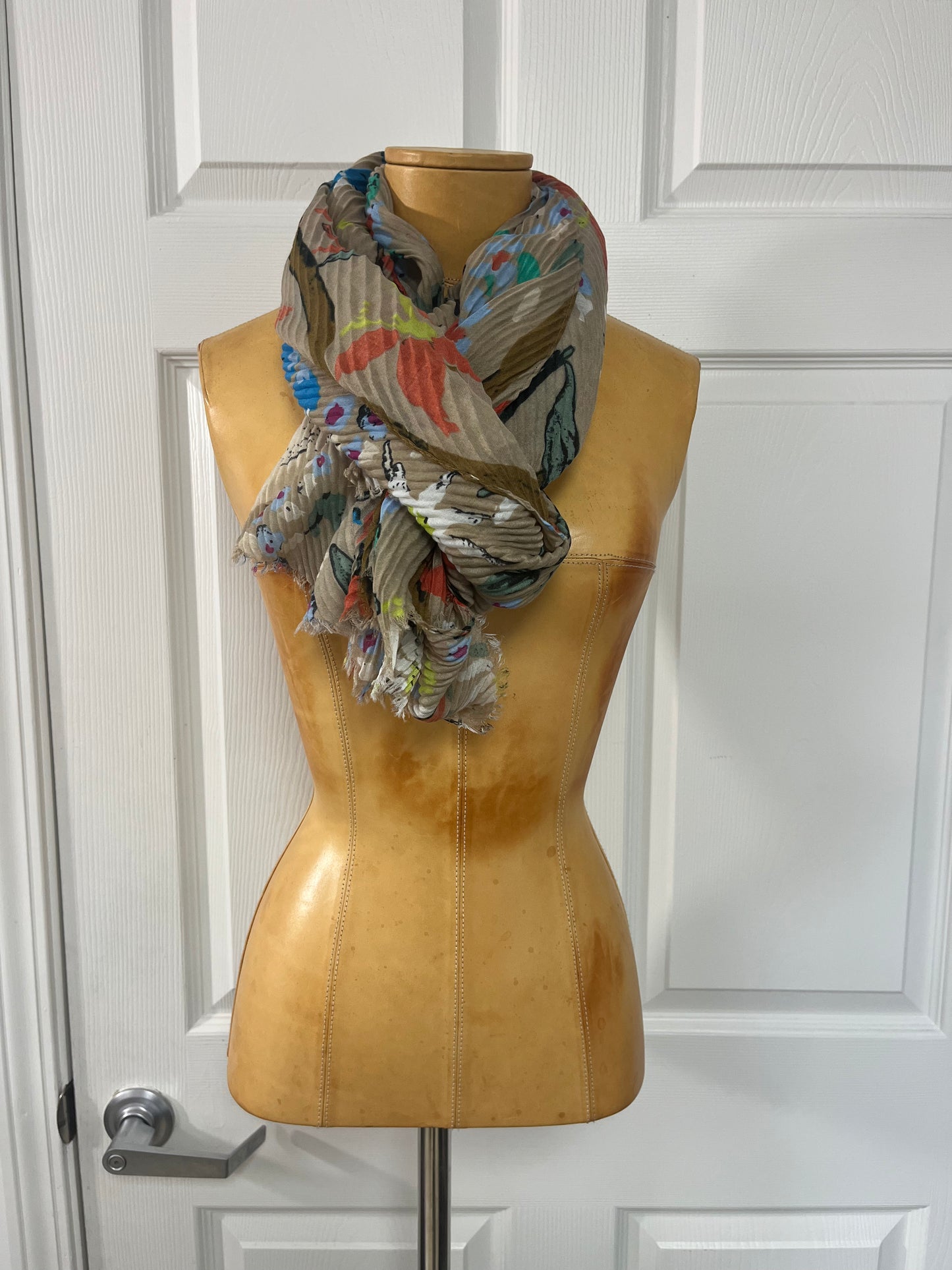 Light scarf wrap