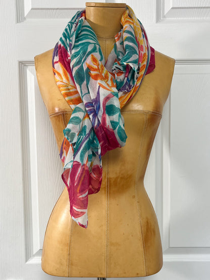 Light scarf wrap