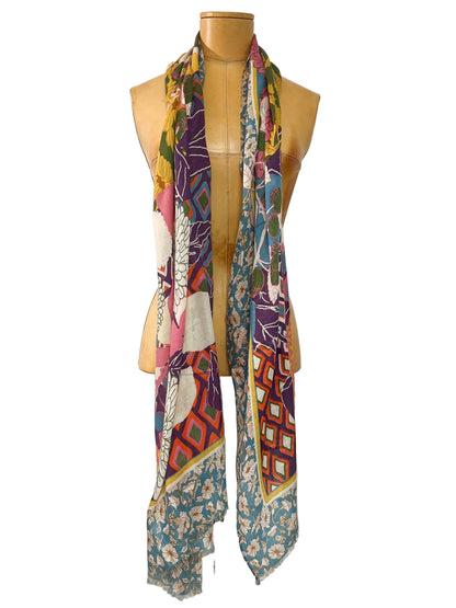 Light scarf wrap