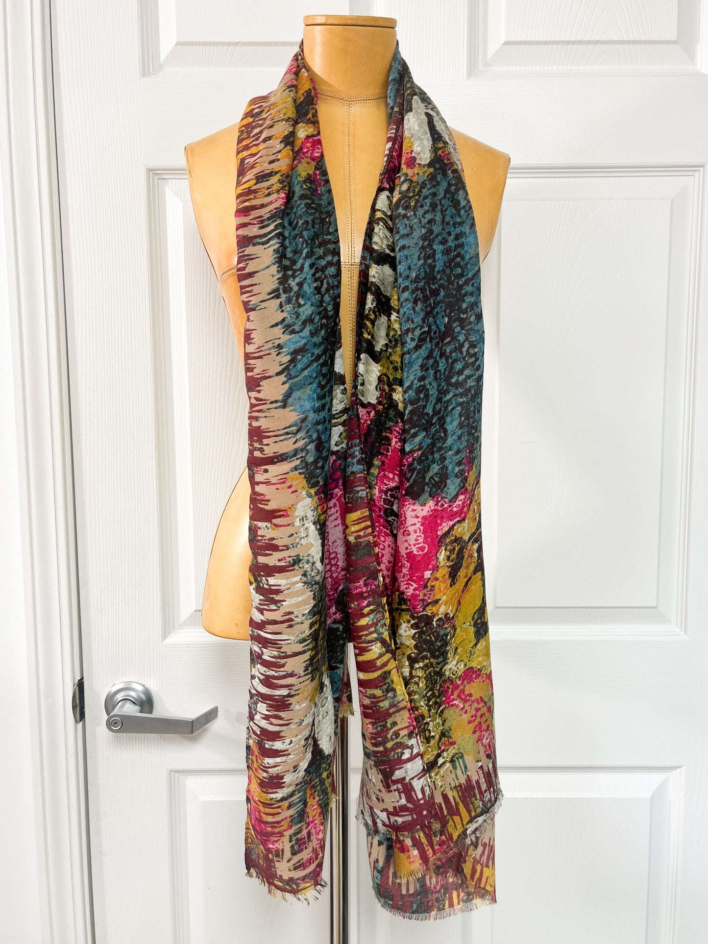 Light scarf wrap