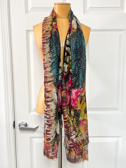 Light scarf wrap