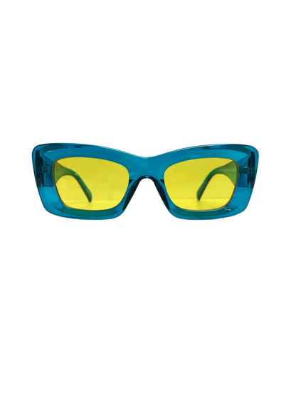 Blue glasses