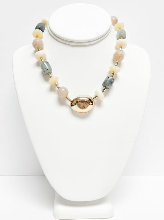 Chunky pebble necklace