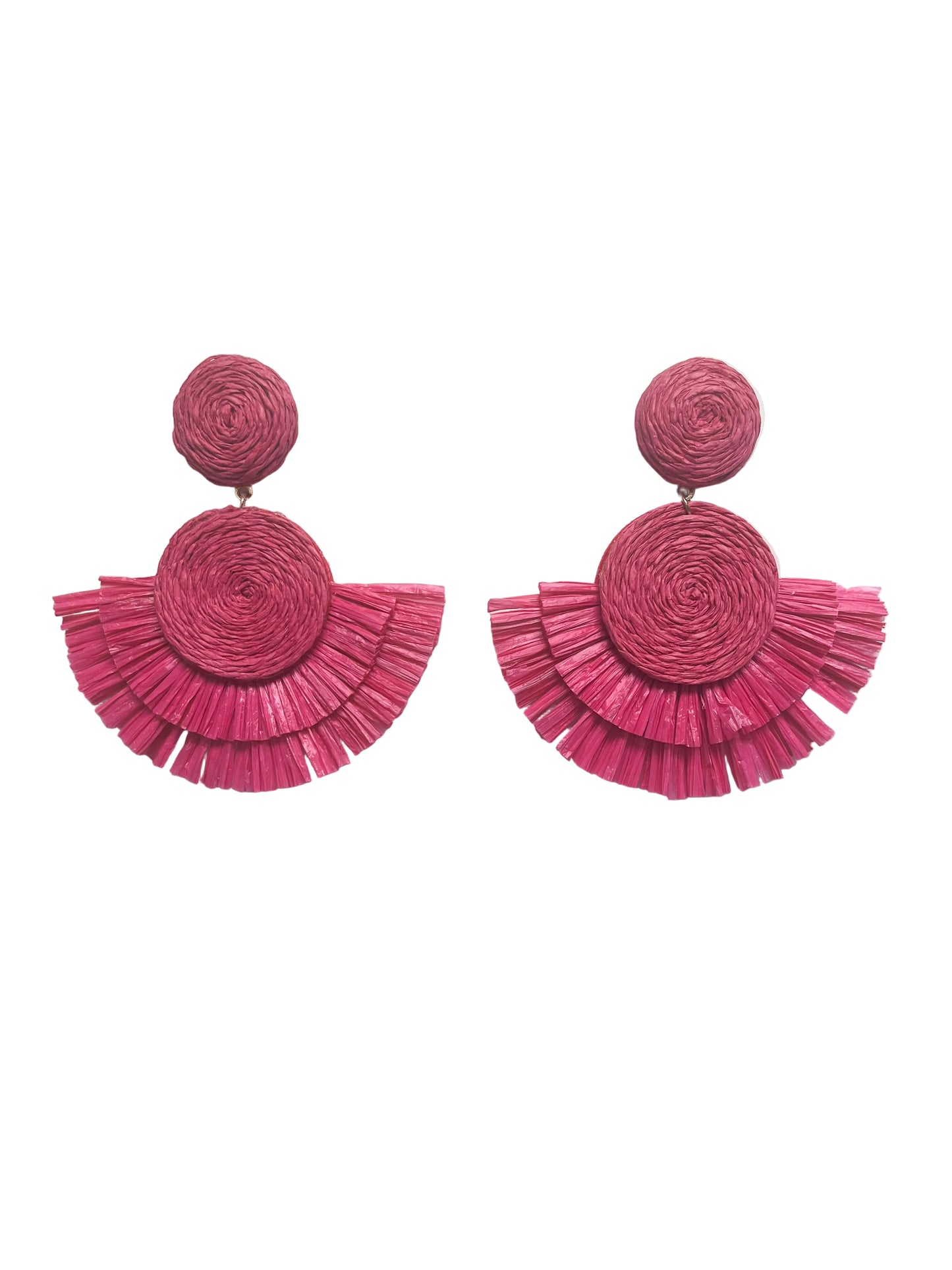 Paper mache earrings