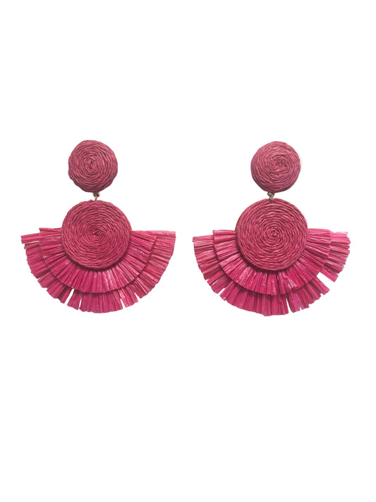 Paper mache earrings