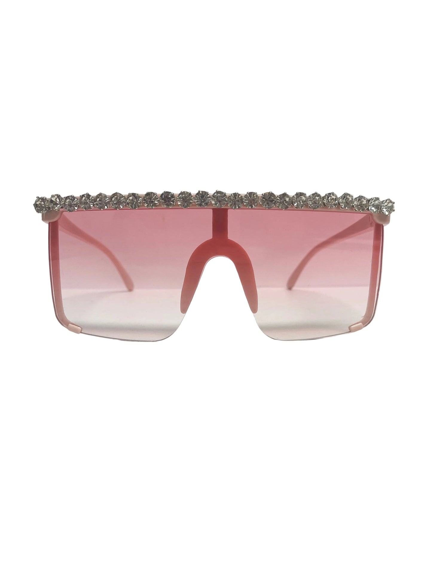 Square pink sunglasses