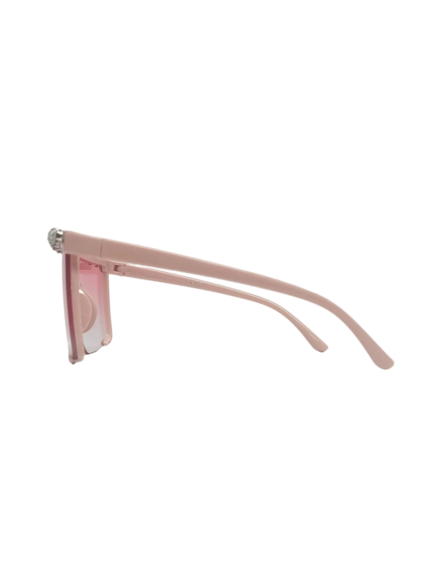 Square pink sunglasses