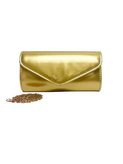 Gold clutch crossbody