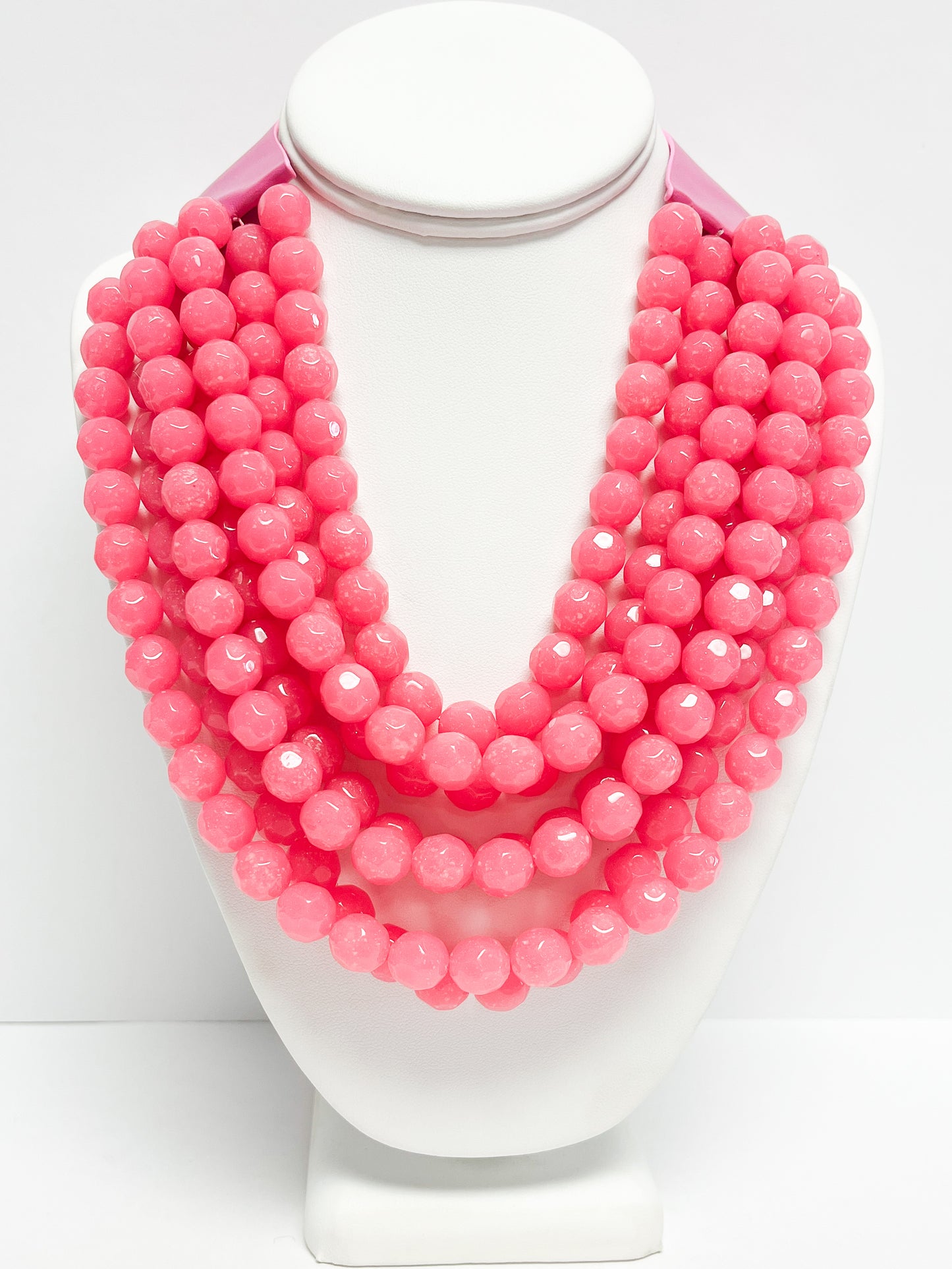 Layered beaded necklace