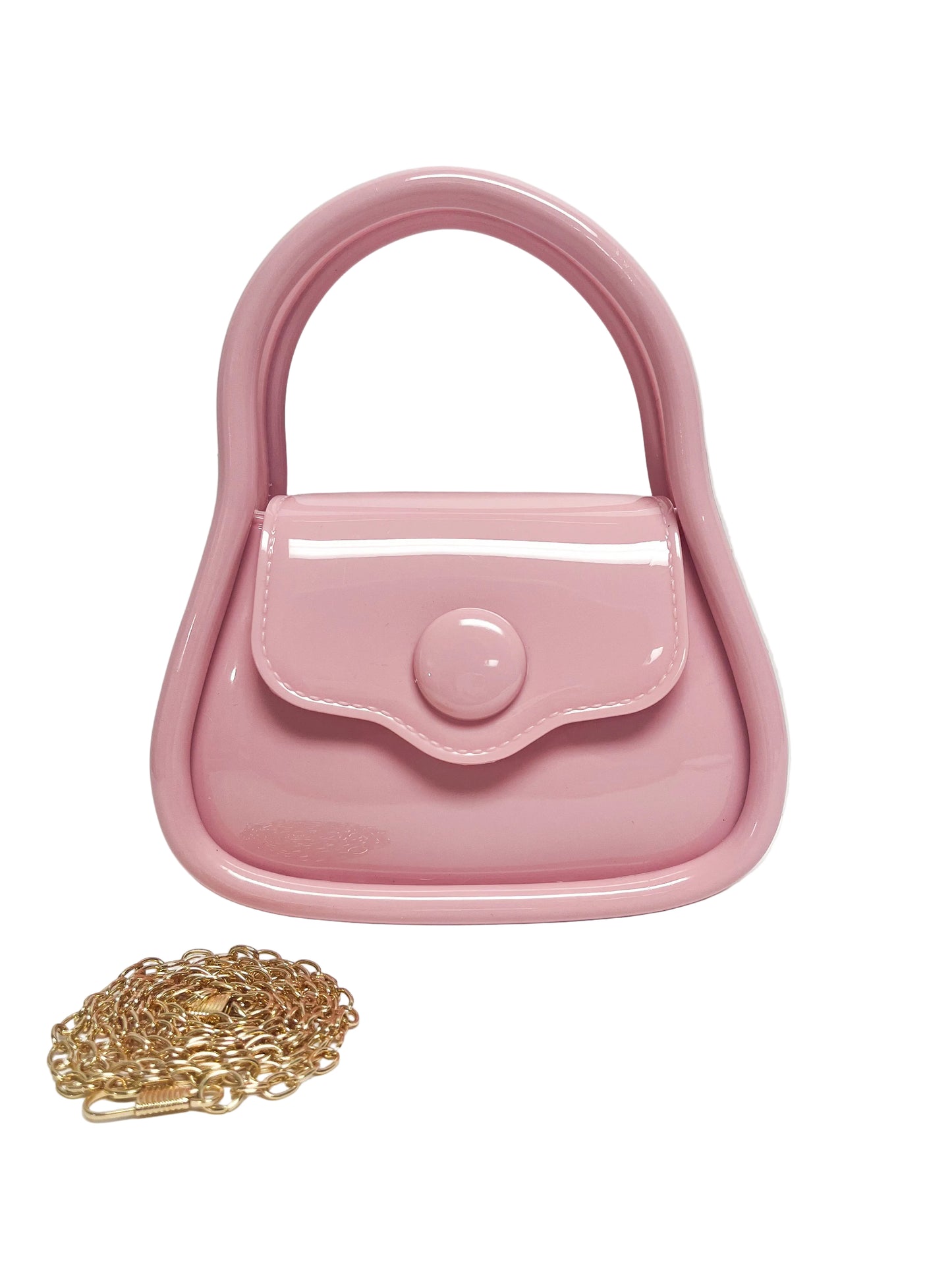 Small pink petite crossbody