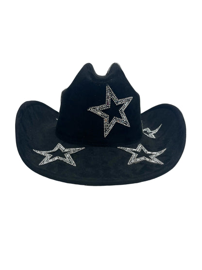 Silver starred Cowboy Hat