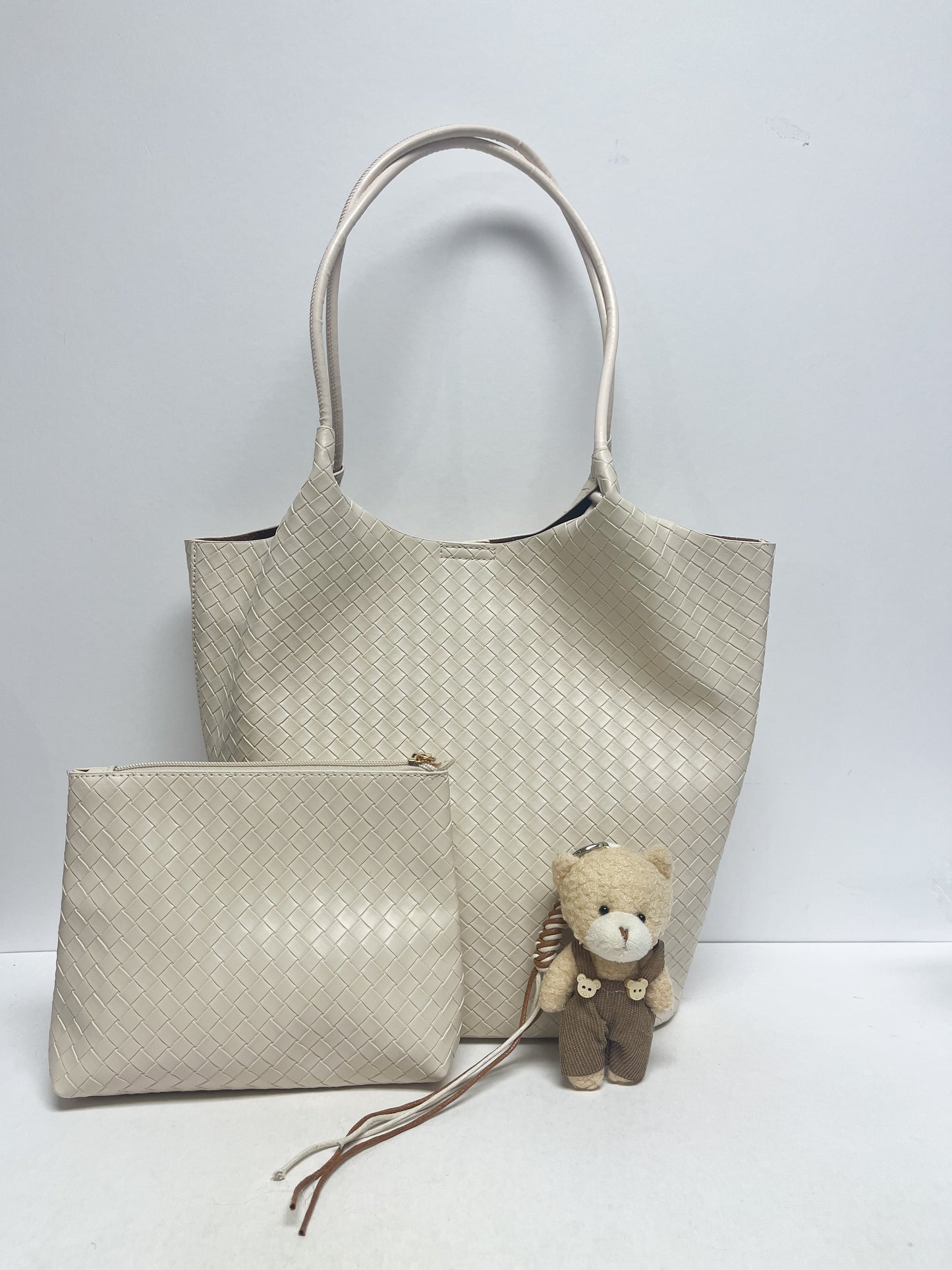 Woven handbag set