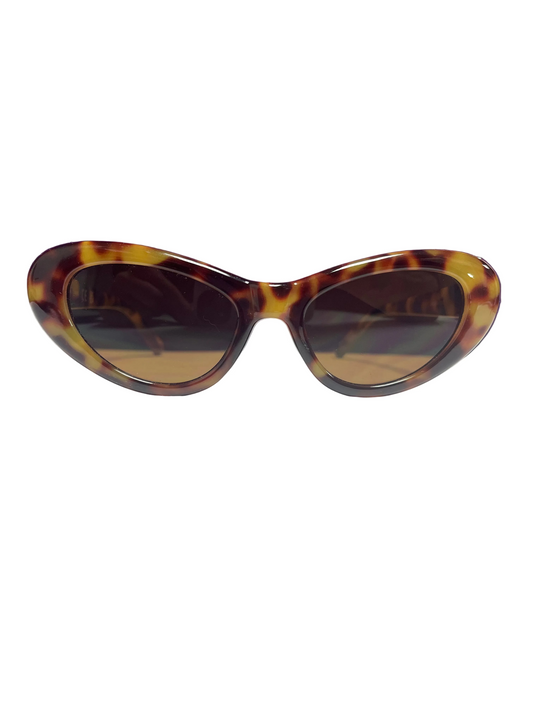 Rounded Fashion Printed sunglasses