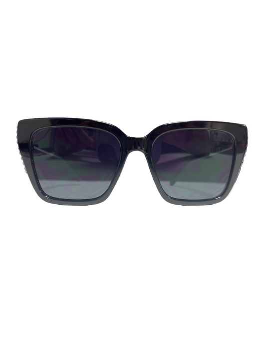 Crystal trim sunglasses
