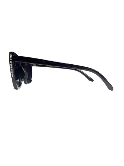 Crystal trim sunglasses