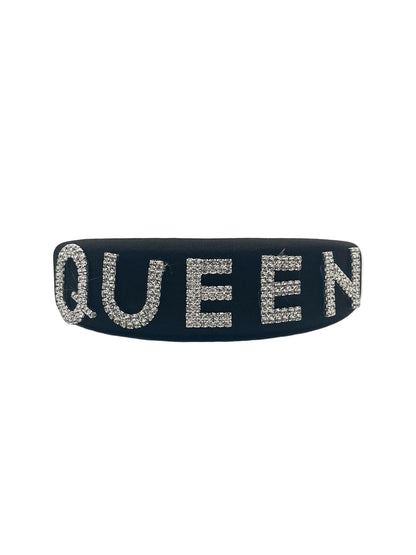 Queen brimmed headband