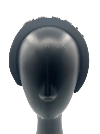 Queen brimmed headband
