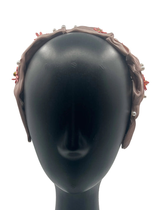 Petal studded headband