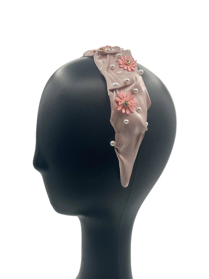 Petal studded headband