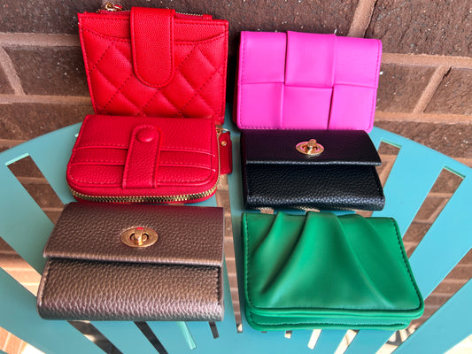 Assorted Small Card Wallets
