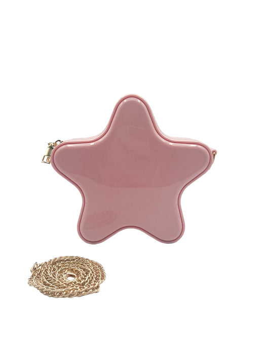 Pink star crossbody