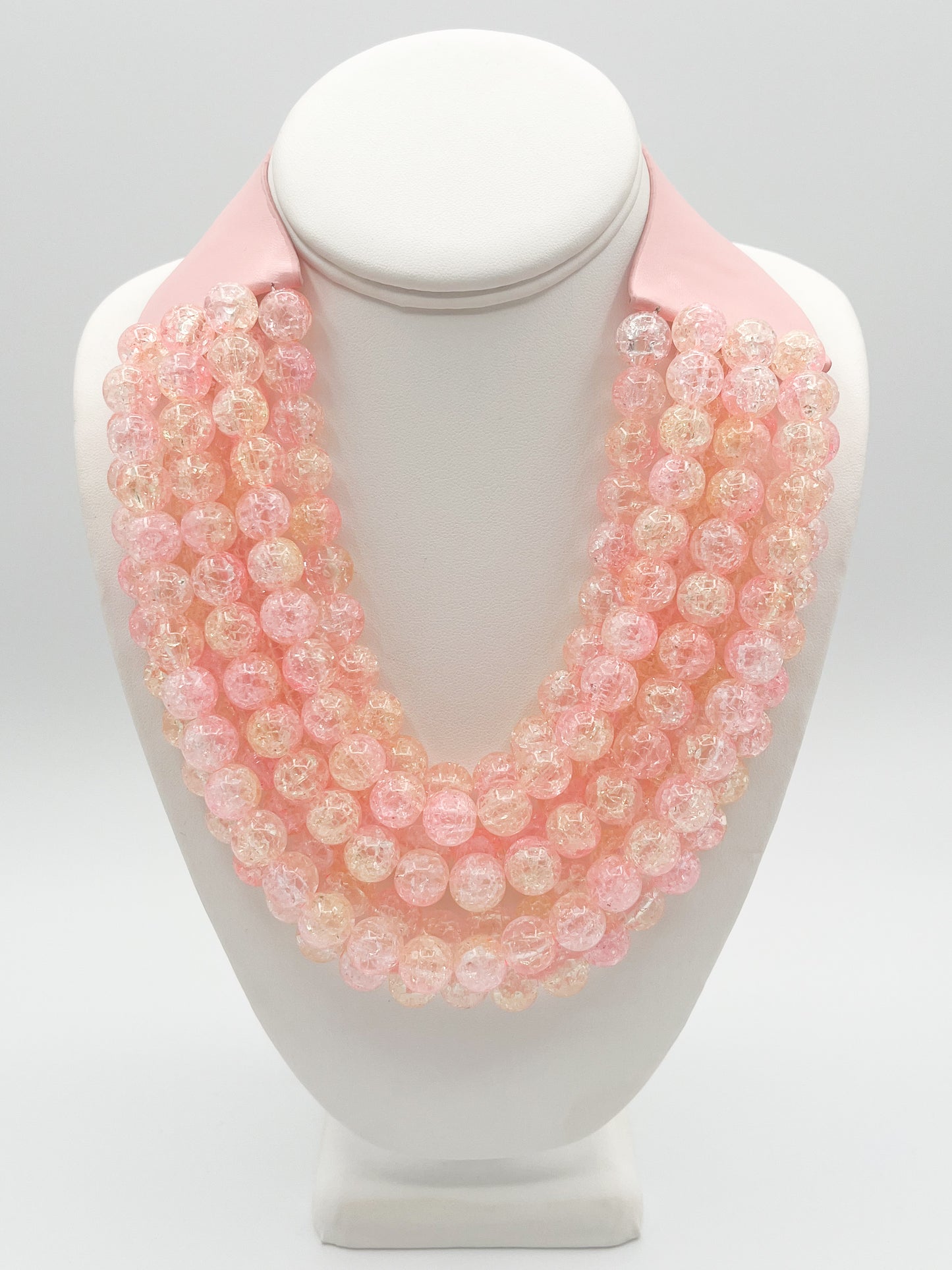 Layered beaded necklace