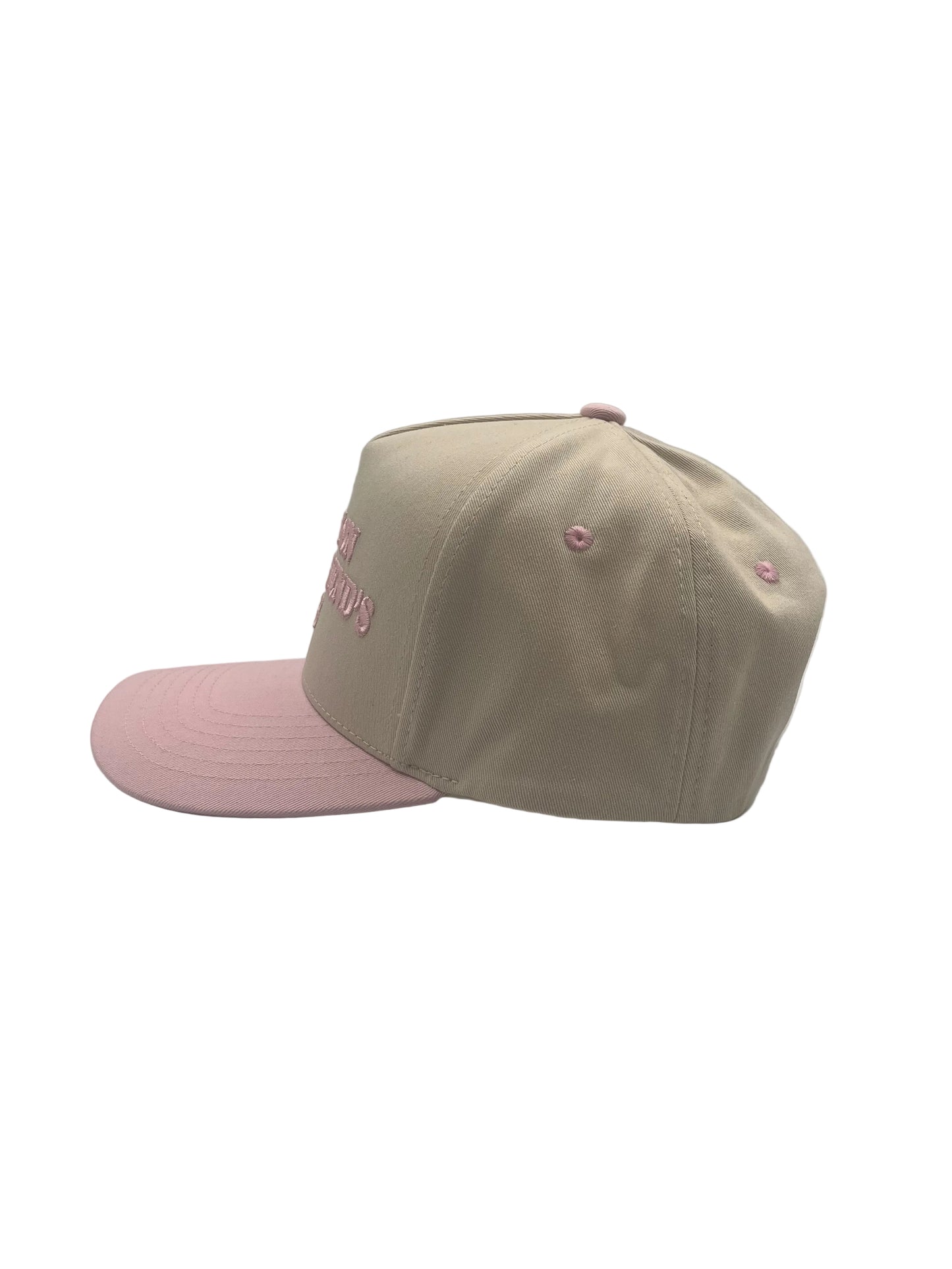2 tone script hat