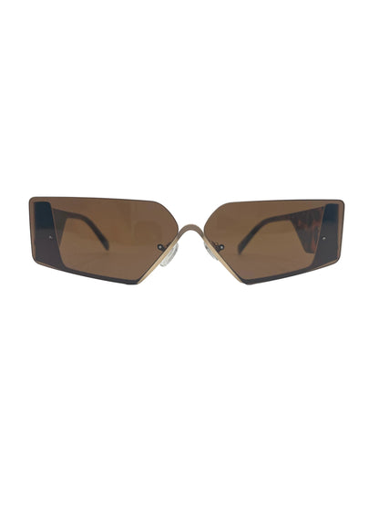 Trimless sunglasses
