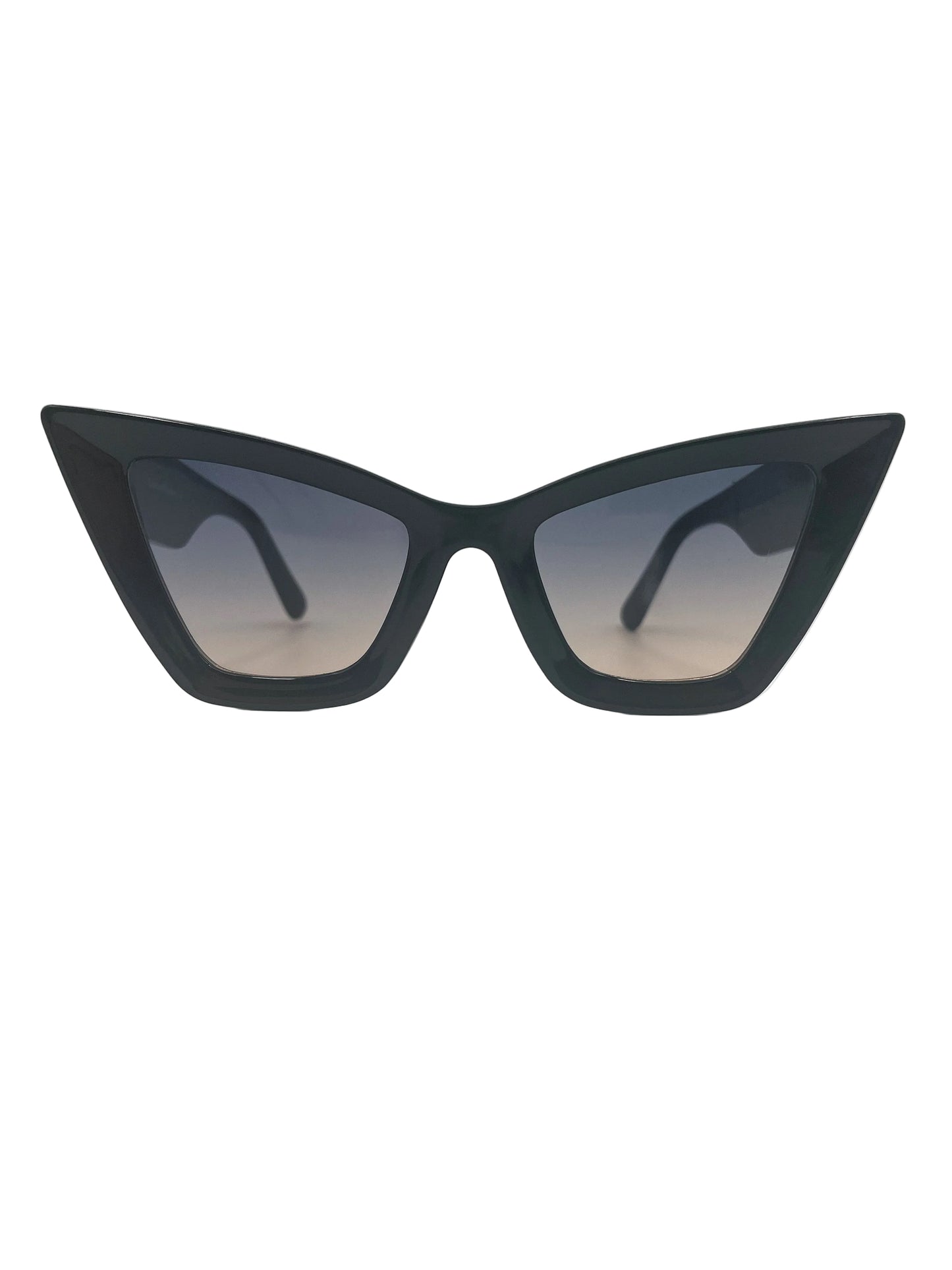 Black pointed sunglasses