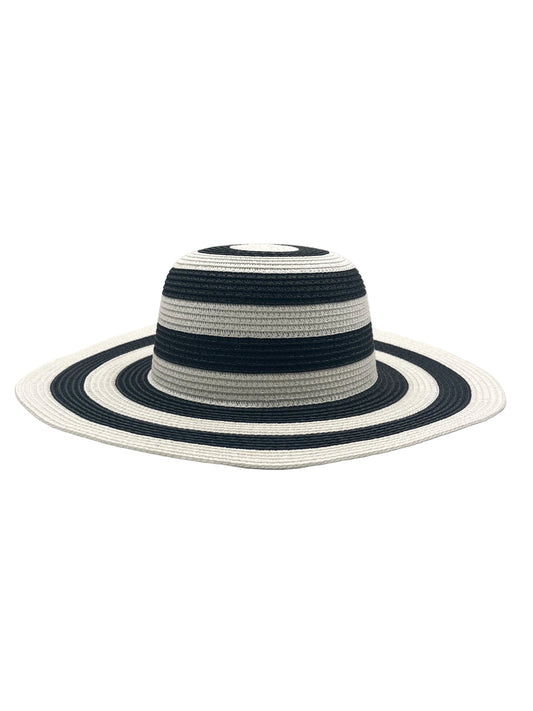 Black and white striped hat
