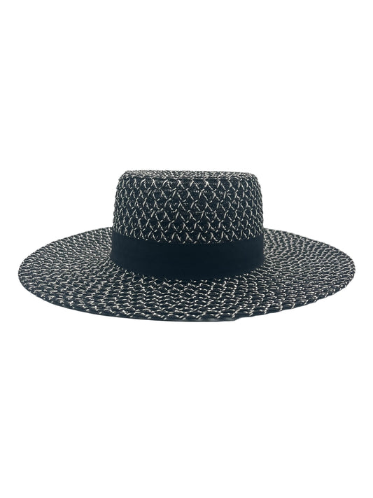 Black and white Printed Hat